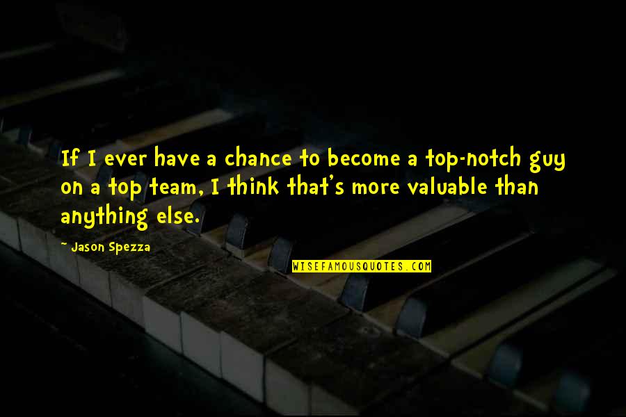Fiii Merger Quotes By Jason Spezza: If I ever have a chance to become