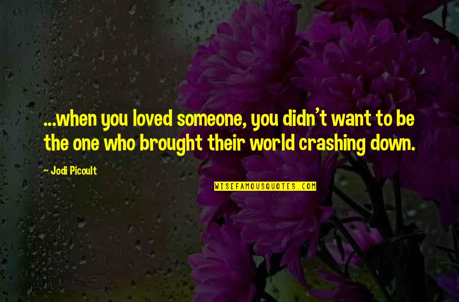 Fildes Quotes By Jodi Picoult: ...when you loved someone, you didn't want to