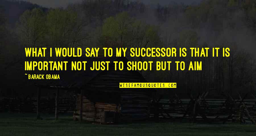 Filippos Kodellas Quotes By Barack Obama: What I would say to my successor is Filippos Kodellas Quotes By Barack Obama: What I would say to my successor is