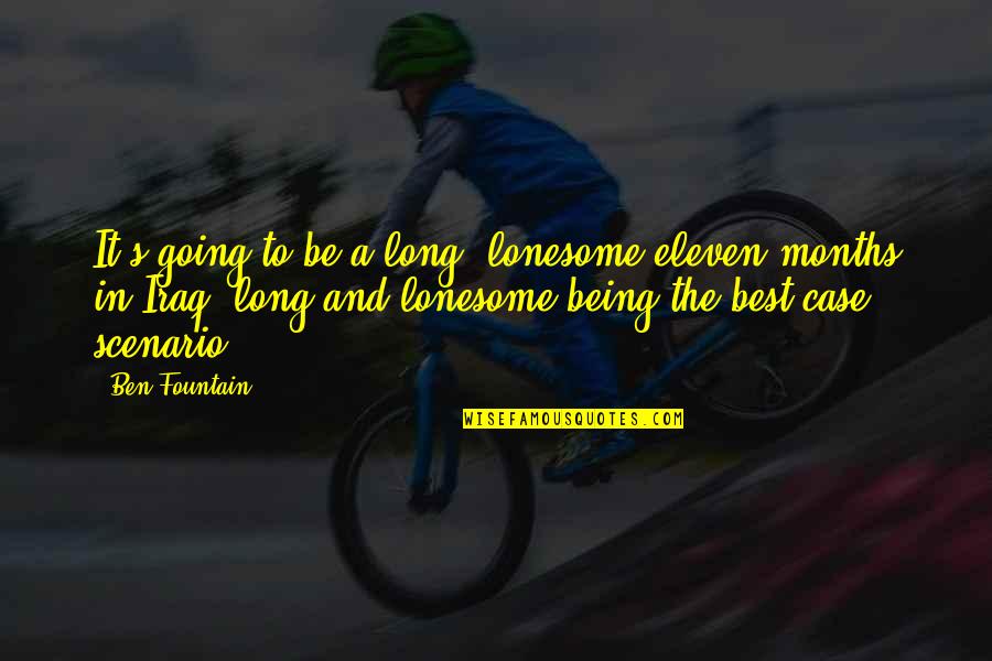 Filipucci Juweliers Quotes By Ben Fountain: It's going to be a long, lonesome eleven Filipucci Juweliers Quotes By Ben Fountain: It's going to be a long, lonesome eleven