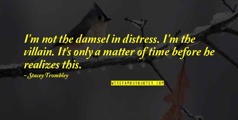 Financial Capability Quotes By Stacey Trombley: I'm not the damsel in distress. I'm the Financial Capability Quotes By Stacey Trombley: I'm not the damsel in distress. I'm the