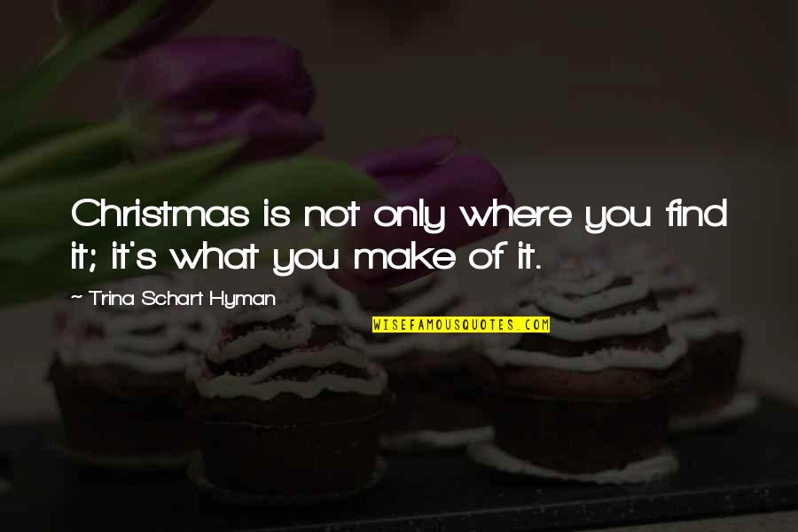 Find Christmas Quotes By Trina Schart Hyman: Christmas is not only where you find it;