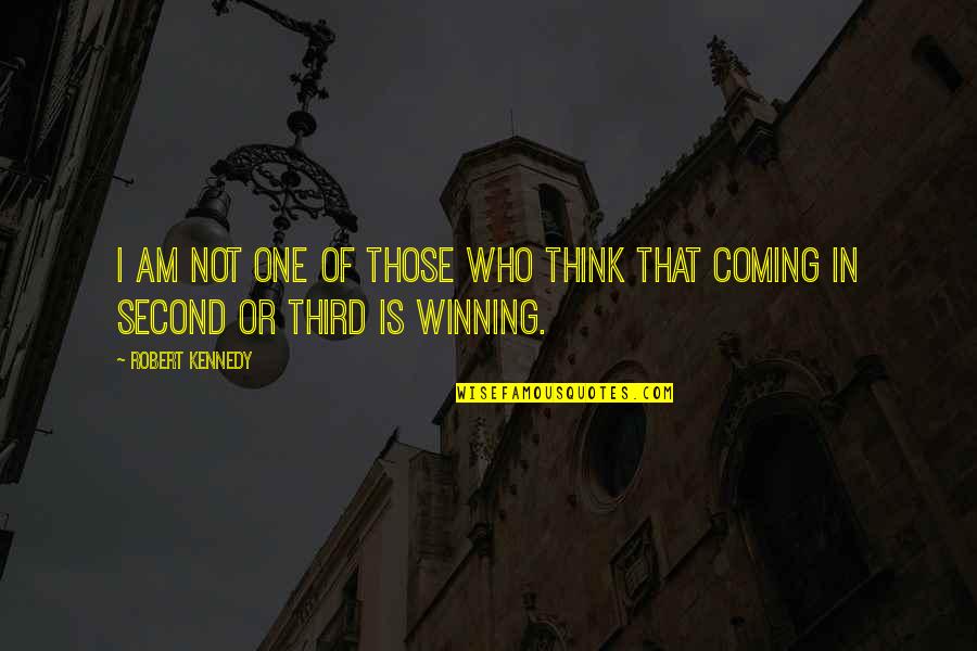 Fitzgerald Paris Quotes By Robert Kennedy: I am not one of those who think
