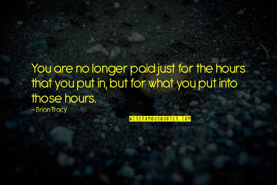 Five Famous Shakespeare Quotes By Brian Tracy: You are no longer paid just for the Five Famous Shakespeare Quotes By Brian Tracy: You are no longer paid just for the