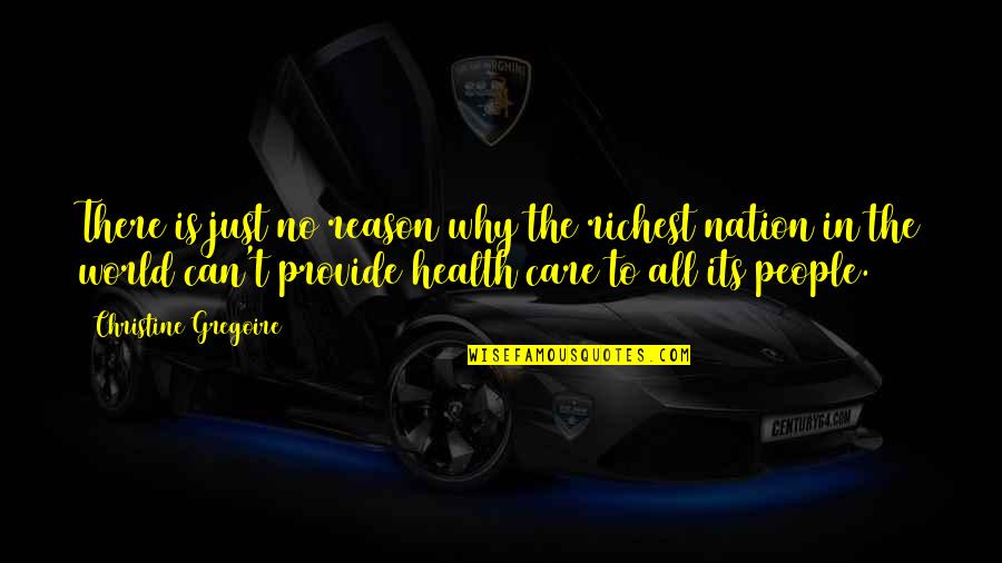 Flanders Neighbor Quotes By Christine Gregoire: There is just no reason why the richest Flanders Neighbor Quotes By Christine Gregoire: There is just no reason why the richest