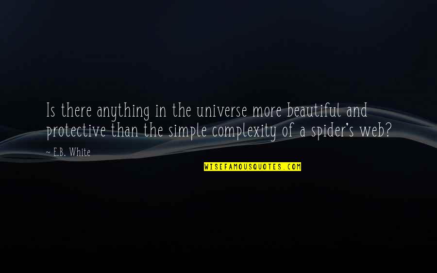 Flankers Von Quotes By E.B. White: Is there anything in the universe more beautiful