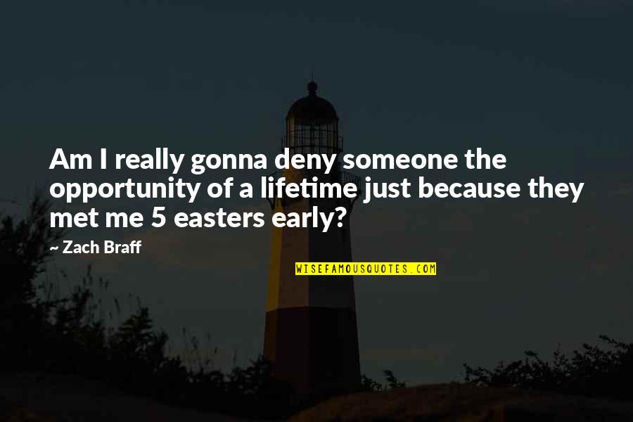 Flatulence Problems Quotes By Zach Braff: Am I really gonna deny someone the opportunity Flatulence Problems Quotes By Zach Braff: Am I really gonna deny someone the opportunity