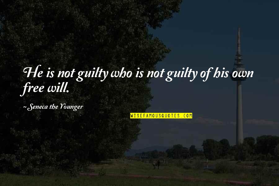 Flavia Quote Quotes By Seneca The Younger: He is not guilty who is not guilty Flavia Quote Quotes By Seneca The Younger: He is not guilty who is not guilty