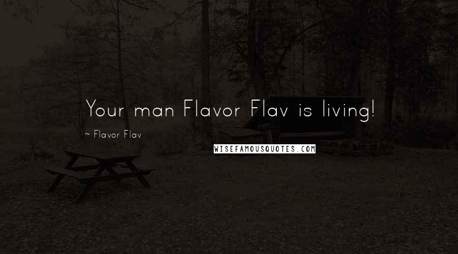 Flavor Flav quotes: Your man Flavor Flav is living!