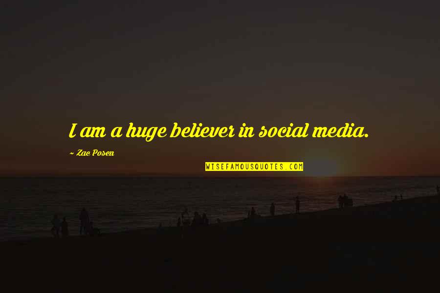 Fleagle Brothers Quotes By Zac Posen: I am a huge believer in social media. Fleagle Brothers Quotes By Zac Posen: I am a huge believer in social media.