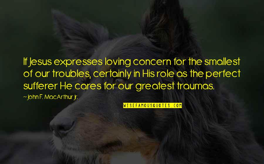 Flexibility In Teaching Quotes By John F. MacArthur Jr.: If Jesus expresses loving concern for the smallest