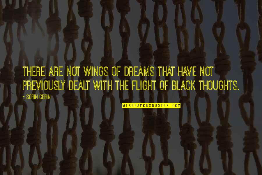 Flight Quote Quotes By Sorin Cerin: There are not wings of dreams that have Flight Quote Quotes By Sorin Cerin: There are not wings of dreams that have