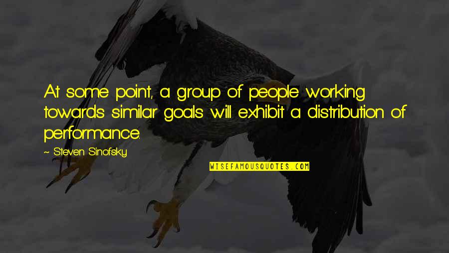 Flonis Quotes By Steven Sinofsky: At some point, a group of people working