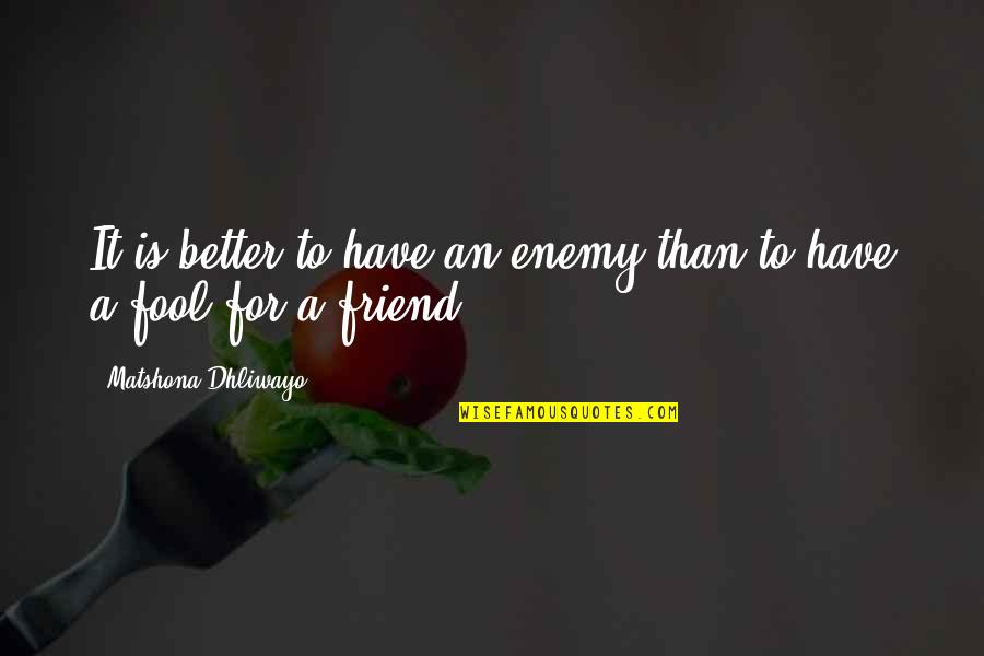 Flow Metal Quotes By Matshona Dhliwayo: It is better to have an enemy than Flow Metal Quotes By Matshona Dhliwayo: It is better to have an enemy than