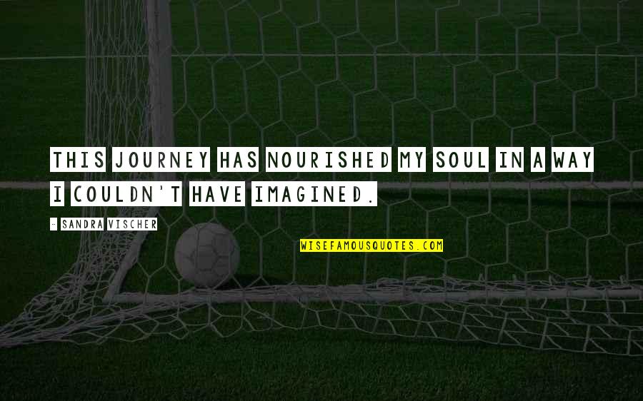 Fluvius Quotes By Sandra Vischer: This journey has nourished my soul in a
