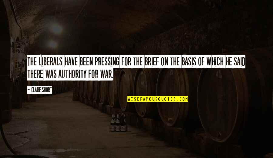Fly Whisk Equestrian Quotes By Clare Short: The Liberals have been pressing for the brief Fly Whisk Equestrian Quotes By Clare Short: The Liberals have been pressing for the brief