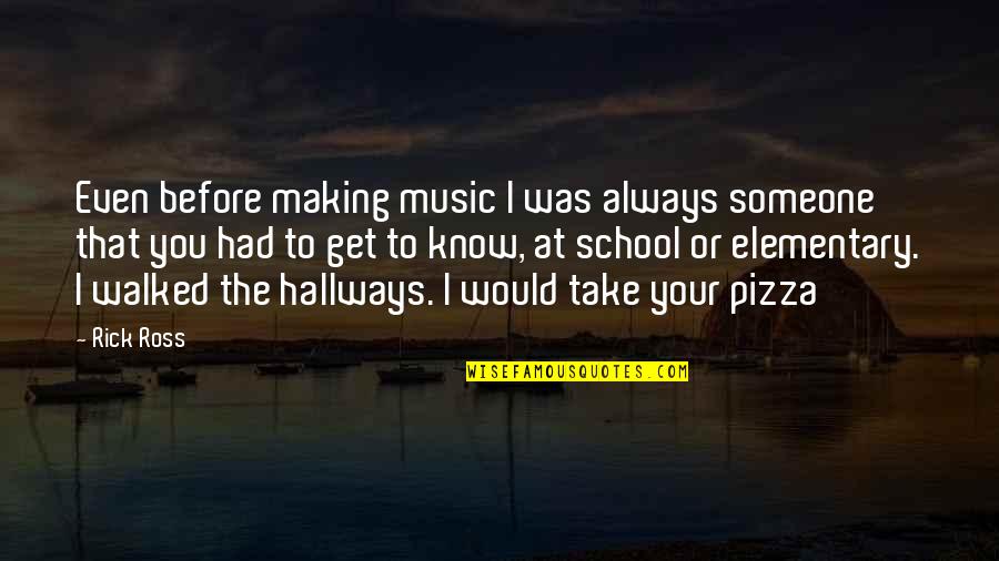 Flying High And Freedom Quotes By Rick Ross: Even before making music I was always someone Flying High And Freedom Quotes By Rick Ross: Even before making music I was always someone