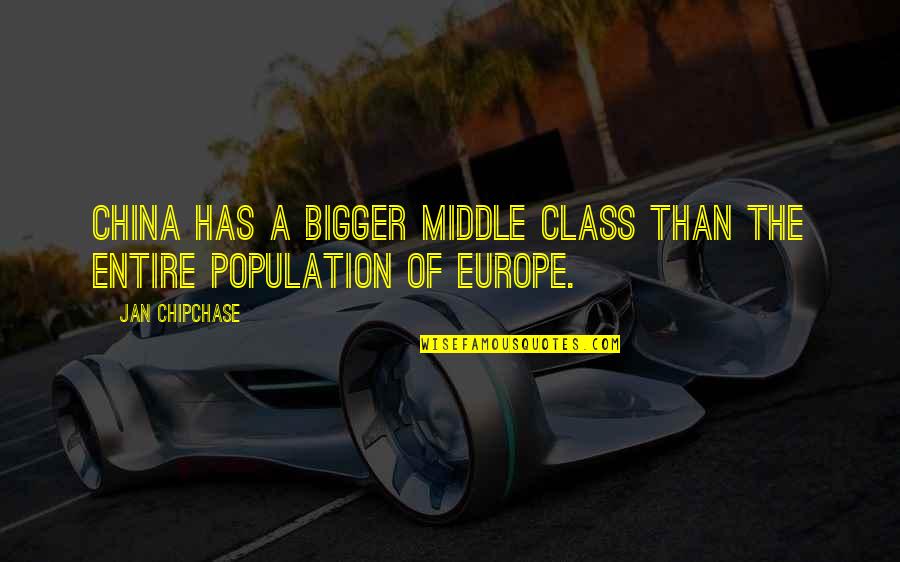 Flying Kiss Images With Quotes By Jan Chipchase: China has a bigger middle class than the