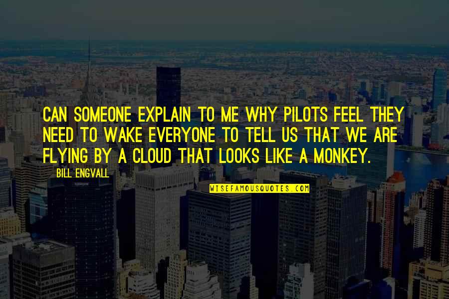 Flying Pilots Quotes By Bill Engvall: Can someone explain to me why pilots feel