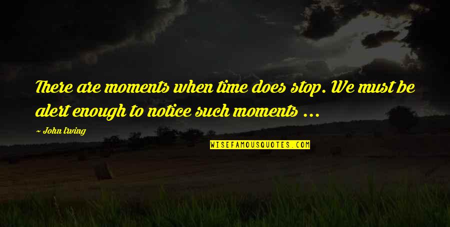 Fnaf Sl Quotes By John Irving: There are moments when time does stop. We