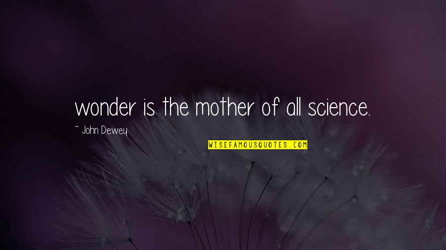 Fogtart Quotes By John Dewey: wonder is the mother of all science. Fogtart Quotes By John Dewey: wonder is the mother of all science.
