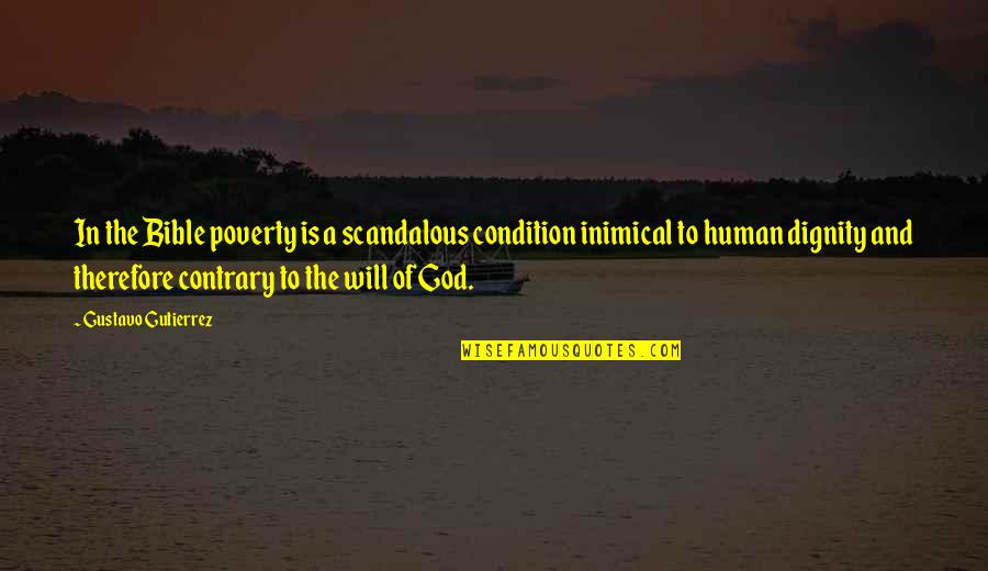 Fonzies Auto Quotes By Gustavo Gutierrez: In the Bible poverty is a scandalous condition Fonzies Auto Quotes By Gustavo Gutierrez: In the Bible poverty is a scandalous condition
