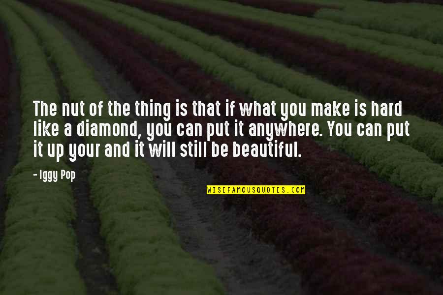For Whom The Bell Tolls Movie Quotes By Iggy Pop: The nut of the thing is that if