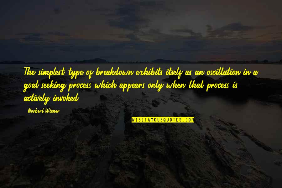 Forestiers Funeral Home Quotes By Norbert Wiener: The simplest type of breakdown exhibits itself as Forestiers Funeral Home Quotes By Norbert Wiener: The simplest type of breakdown exhibits itself as