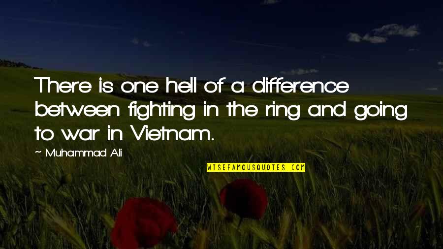 Forever Yours Images And Quotes By Muhammad Ali: There is one hell of a difference between