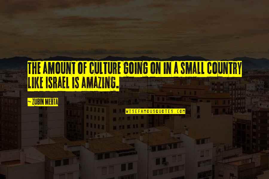 Forget Past Enjoy Life Quotes By Zubin Mehta: The amount of culture going on in a
