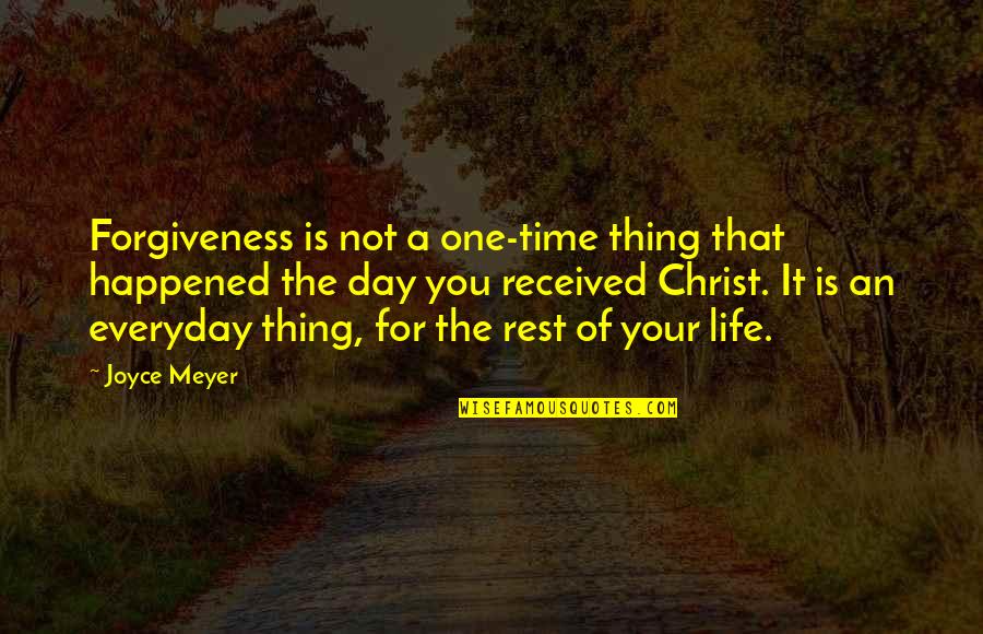 Forgiveness Day Quotes By Joyce Meyer: Forgiveness is not a one-time thing that happened Forgiveness Day Quotes By Joyce Meyer: Forgiveness is not a one-time thing that happened