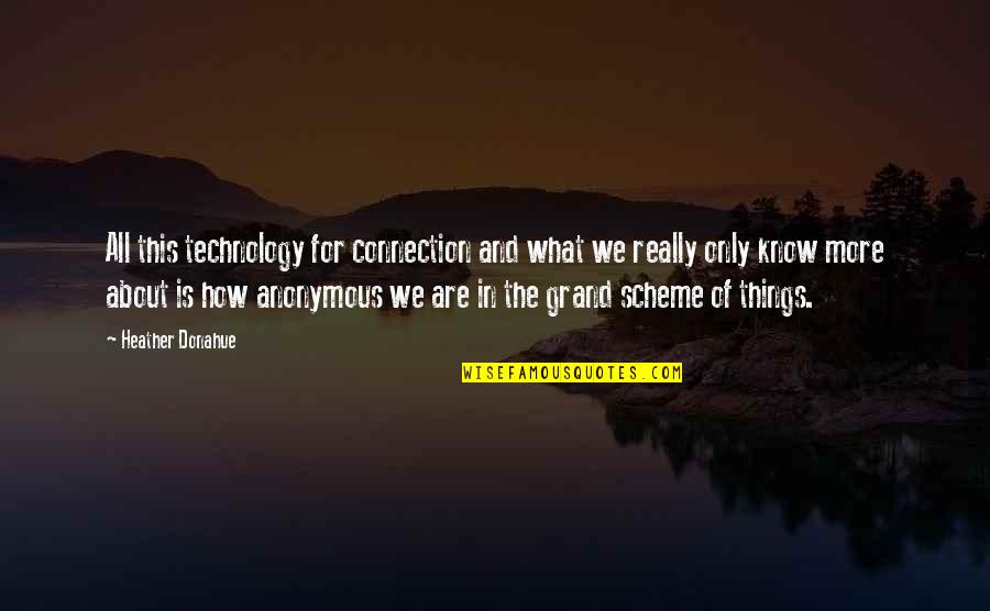 Fortifyd Natural Quotes By Heather Donahue: All this technology for connection and what we Fortifyd Natural Quotes By Heather Donahue: All this technology for connection and what we