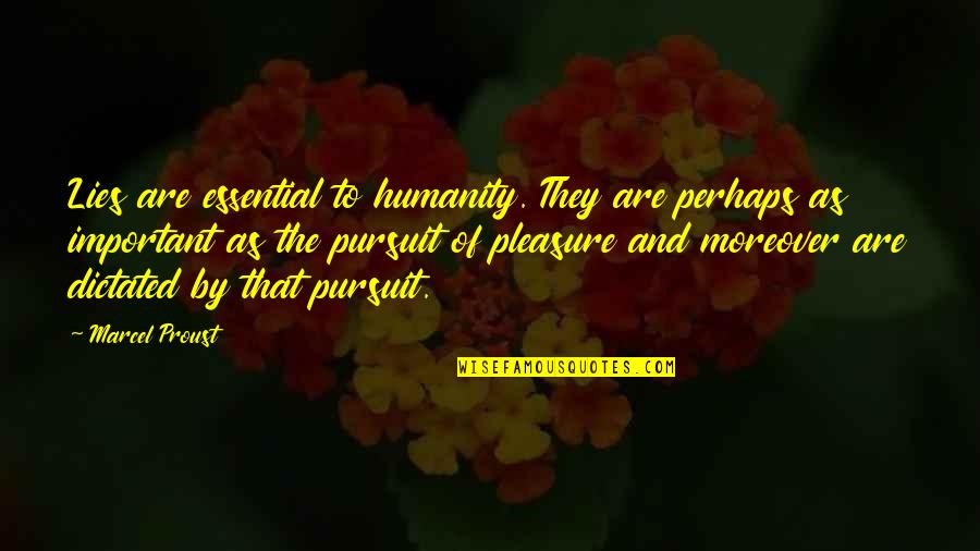 Foto Cewek2 Cantik Untuk Quotes By Marcel Proust: Lies are essential to humanity. They are perhaps