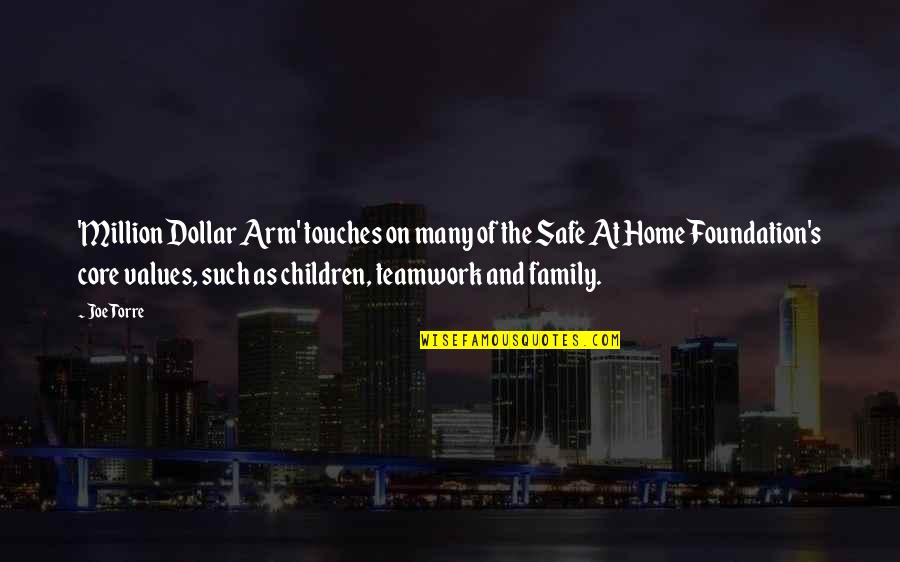 Foundation Of Family Quotes By Joe Torre: 'Million Dollar Arm' touches on many of the Foundation Of Family Quotes By Joe Torre: 'Million Dollar Arm' touches on many of the