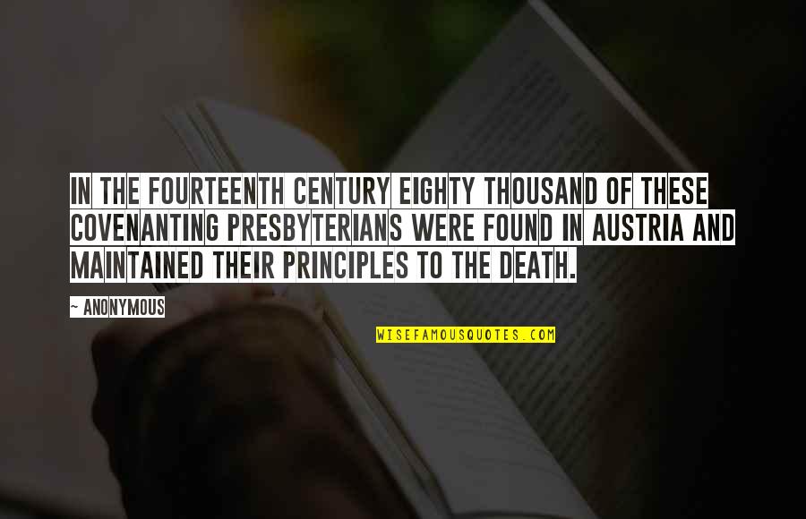 Fourteenth Century Quotes By Anonymous: In the fourteenth century eighty thousand of these Fourteenth Century Quotes By Anonymous: In the fourteenth century eighty thousand of these