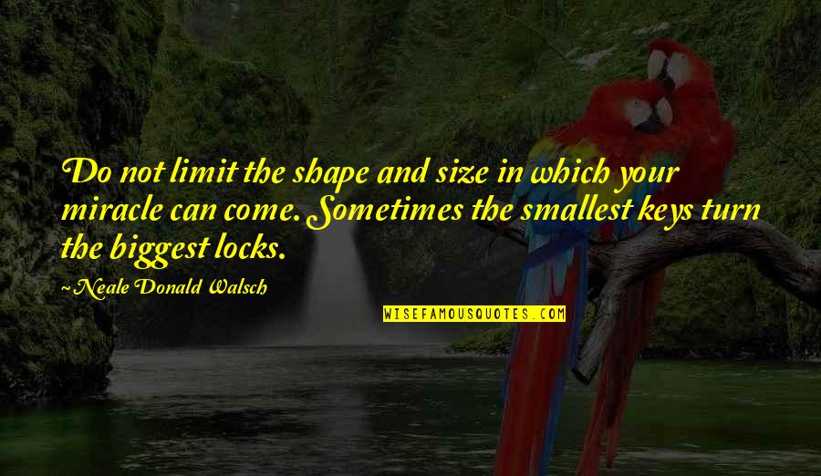 Francis Magalona Best Quotes By Neale Donald Walsch: Do not limit the shape and size in