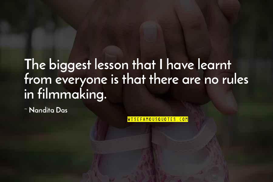 Francotiradores Pelicula Quotes By Nandita Das: The biggest lesson that I have learnt from