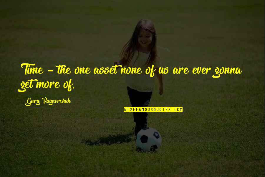 Frangibility Quotes By Gary Vaynerchuk: Time - the one asset none of us Frangibility Quotes By Gary Vaynerchuk: Time - the one asset none of us