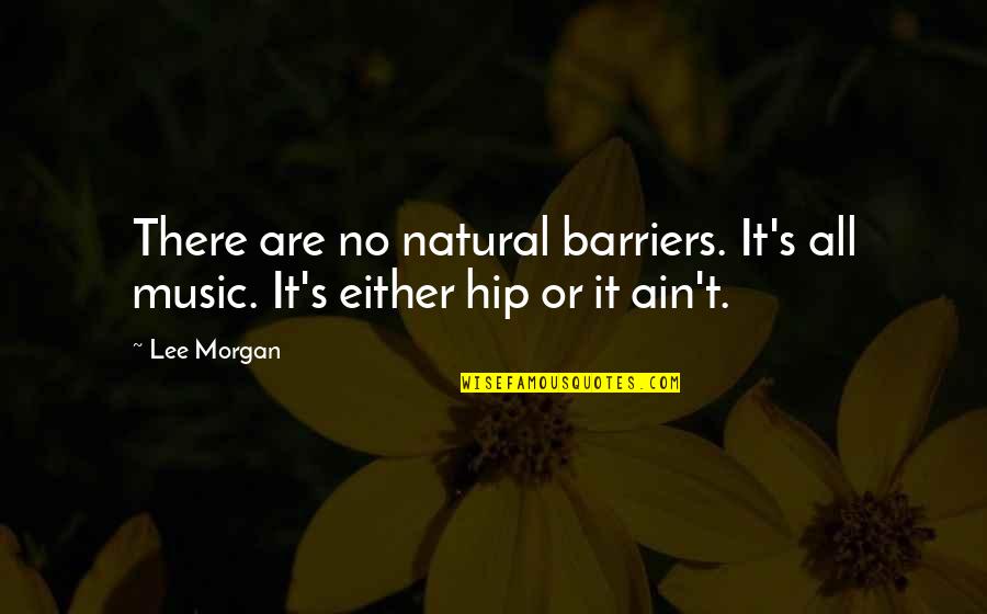 Frapper Quelquun Quotes By Lee Morgan: There are no natural barriers. It's all music.