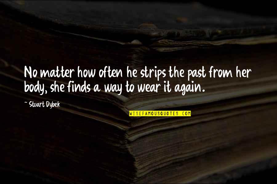 Fratele Isi Quotes By Stuart Dybek: No matter how often he strips the past