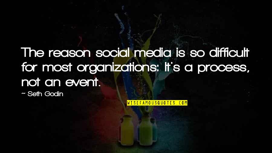 Frecuentemente Sinonimos Quotes By Seth Godin: The reason social media is so difficult for