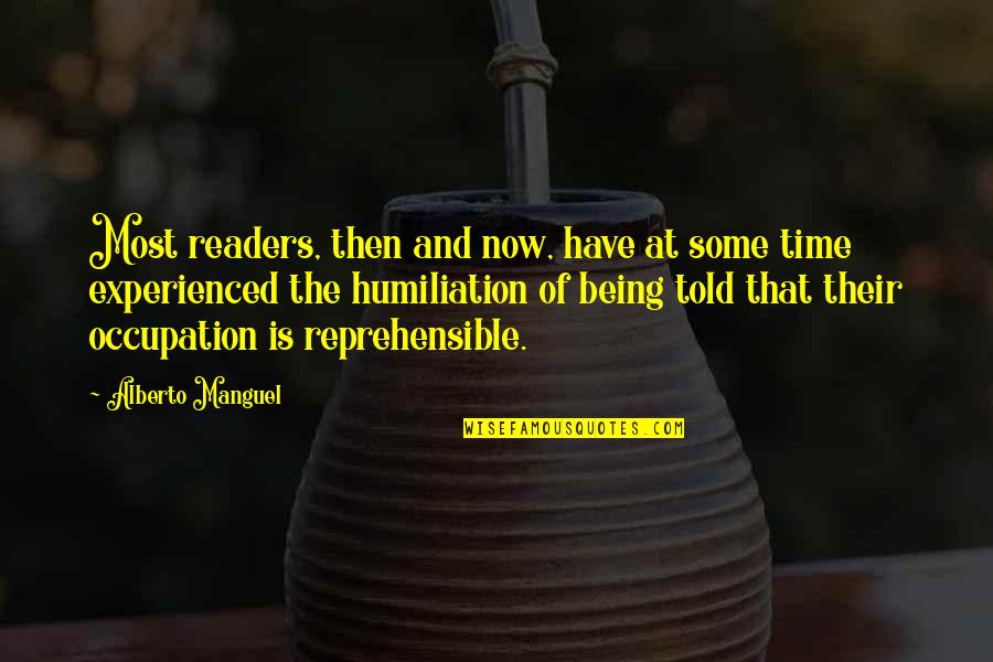Fred Holywell Quotes By Alberto Manguel: Most readers, then and now, have at some