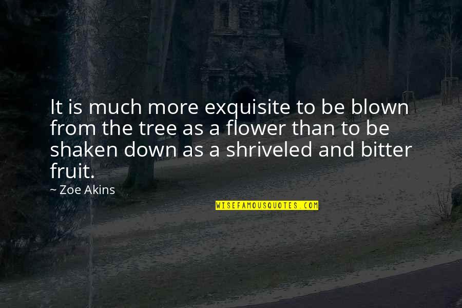 Fredonner Quotes By Zoe Akins: It is much more exquisite to be blown Fredonner Quotes By Zoe Akins: It is much more exquisite to be blown