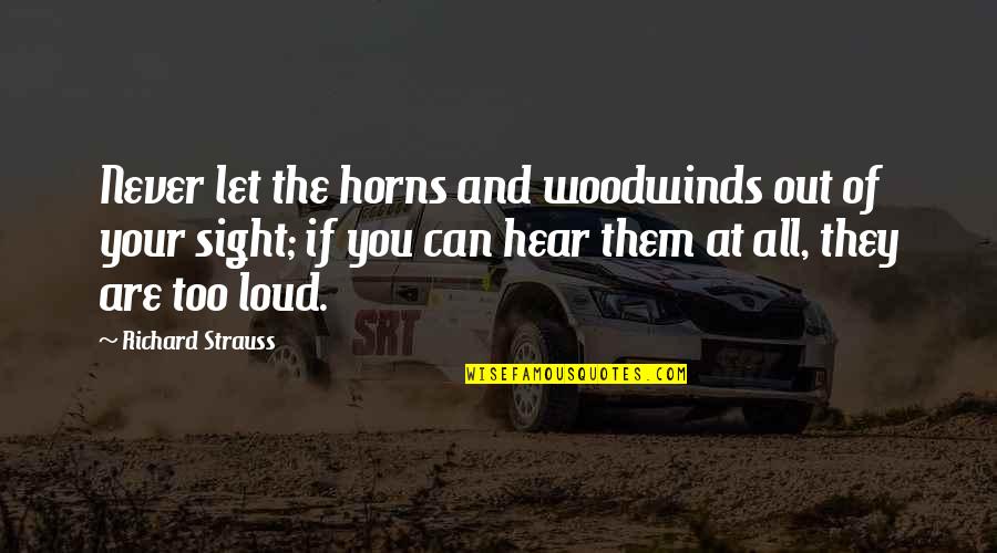 Free Desktop Stock Market Quotes By Richard Strauss: Never let the horns and woodwinds out of