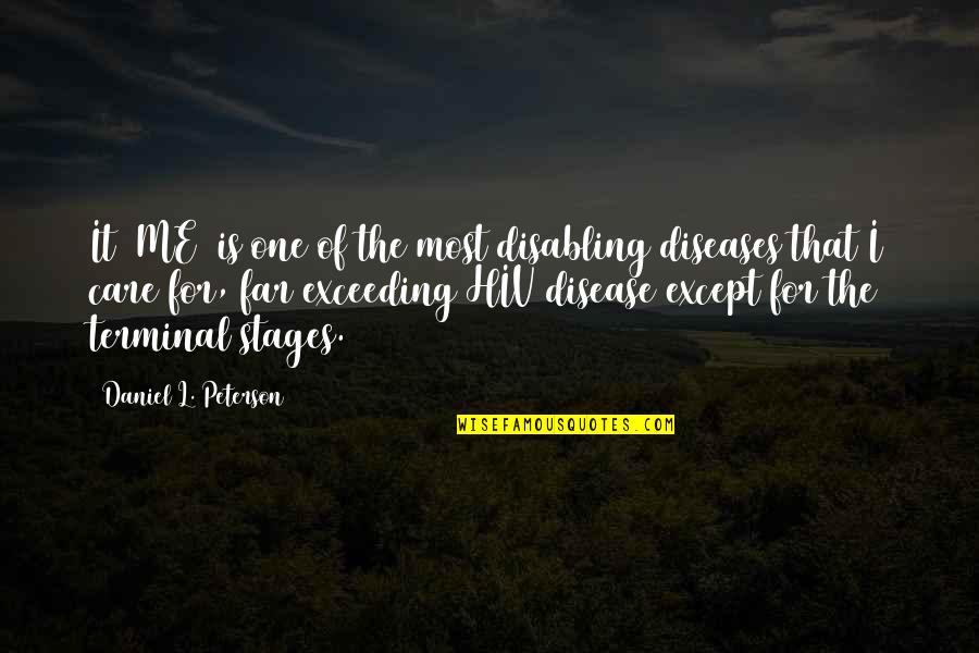 Free Fathers Day Images And Quotes By Daniel L. Peterson: It [ME] is one of the most disabling