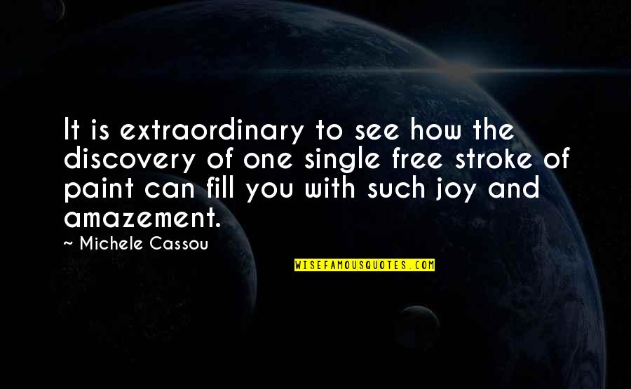 Free Single Quotes By Michele Cassou: It is extraordinary to see how the discovery Free Single Quotes By Michele Cassou: It is extraordinary to see how the discovery