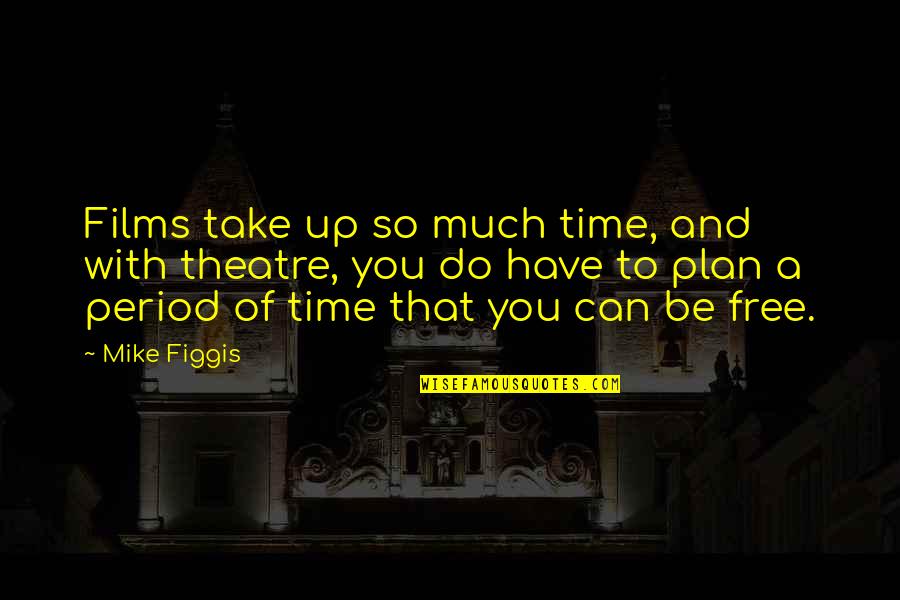 Free Time Quotes By Mike Figgis: Films take up so much time, and with