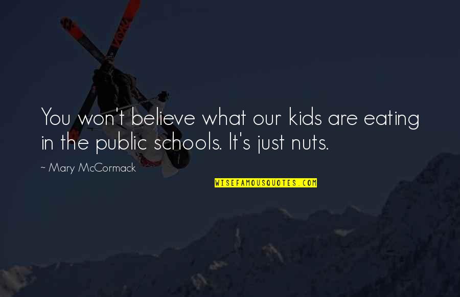 Fridge Magnets Inspirational Quotes By Mary McCormack: You won't believe what our kids are eating