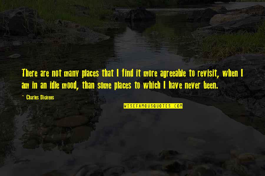 Friends After Graduation Quotes By Charles Dickens: There are not many places that I find Friends After Graduation Quotes By Charles Dickens: There are not many places that I find