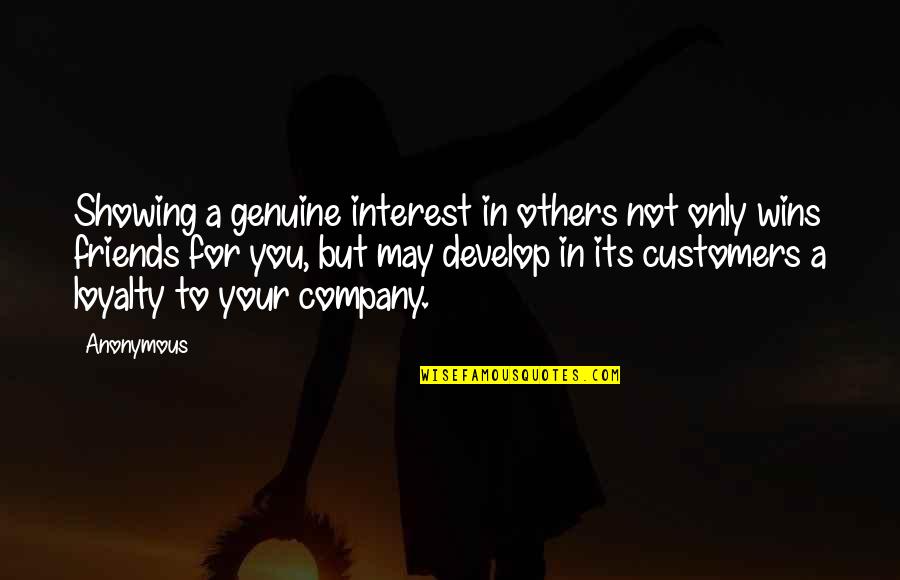 Friends But Not Friends Quotes By Anonymous: Showing a genuine interest in others not only Friends But Not Friends Quotes By Anonymous: Showing a genuine interest in others not only